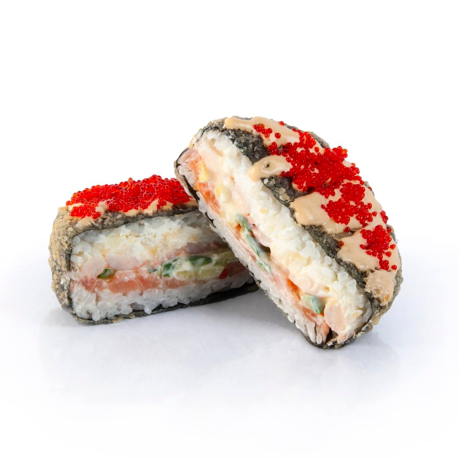 SUSHI BURGER SHRIMP AND SALMON 260GR